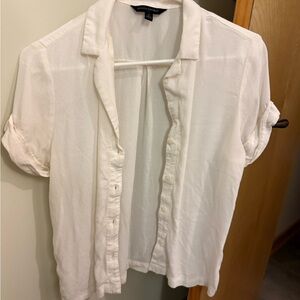 Banana republic cream top